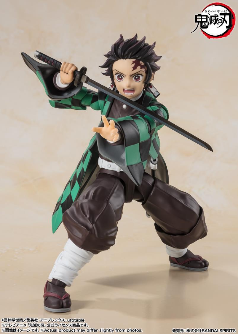SH FIGUARTS TANJIRO KAMADO REISSUE-Figuras-BANDAI-Akibara Xpress