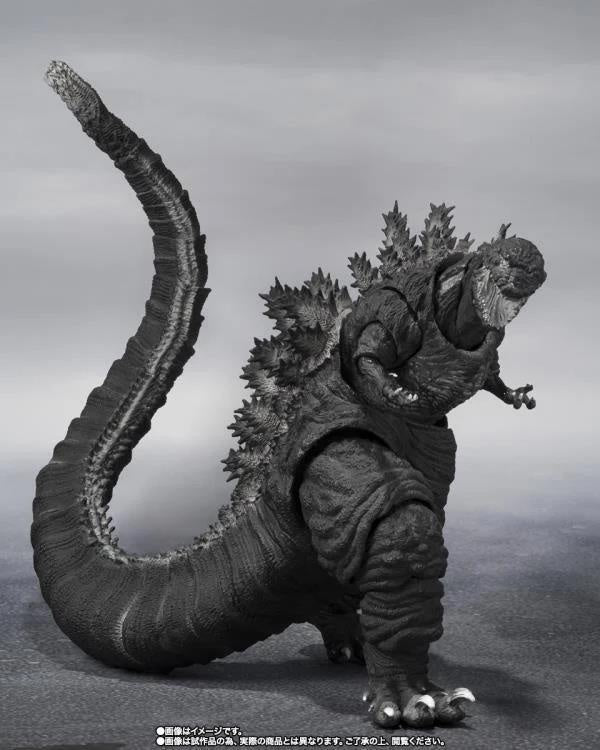 SH MONSTERARTS GODZILLA [2016] 4TH FORM (ORTHOCHROMATIC VER.)-Figuras-BANDAI-Akibara Xpress