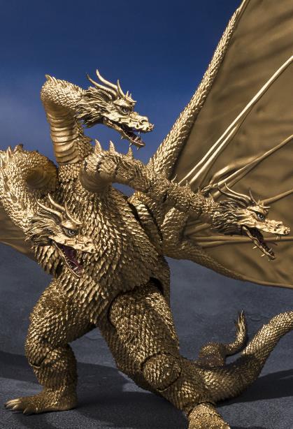 SH MONSTERARTS KING GHIDORHA [1972]-Figuras-BANDAI-Akibara Xpress