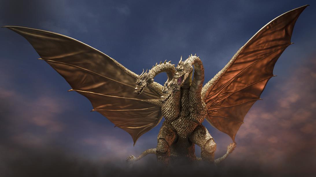SH MONSTERARTS KING GHIDORHA [1972]-Figuras-BANDAI-Akibara Xpress