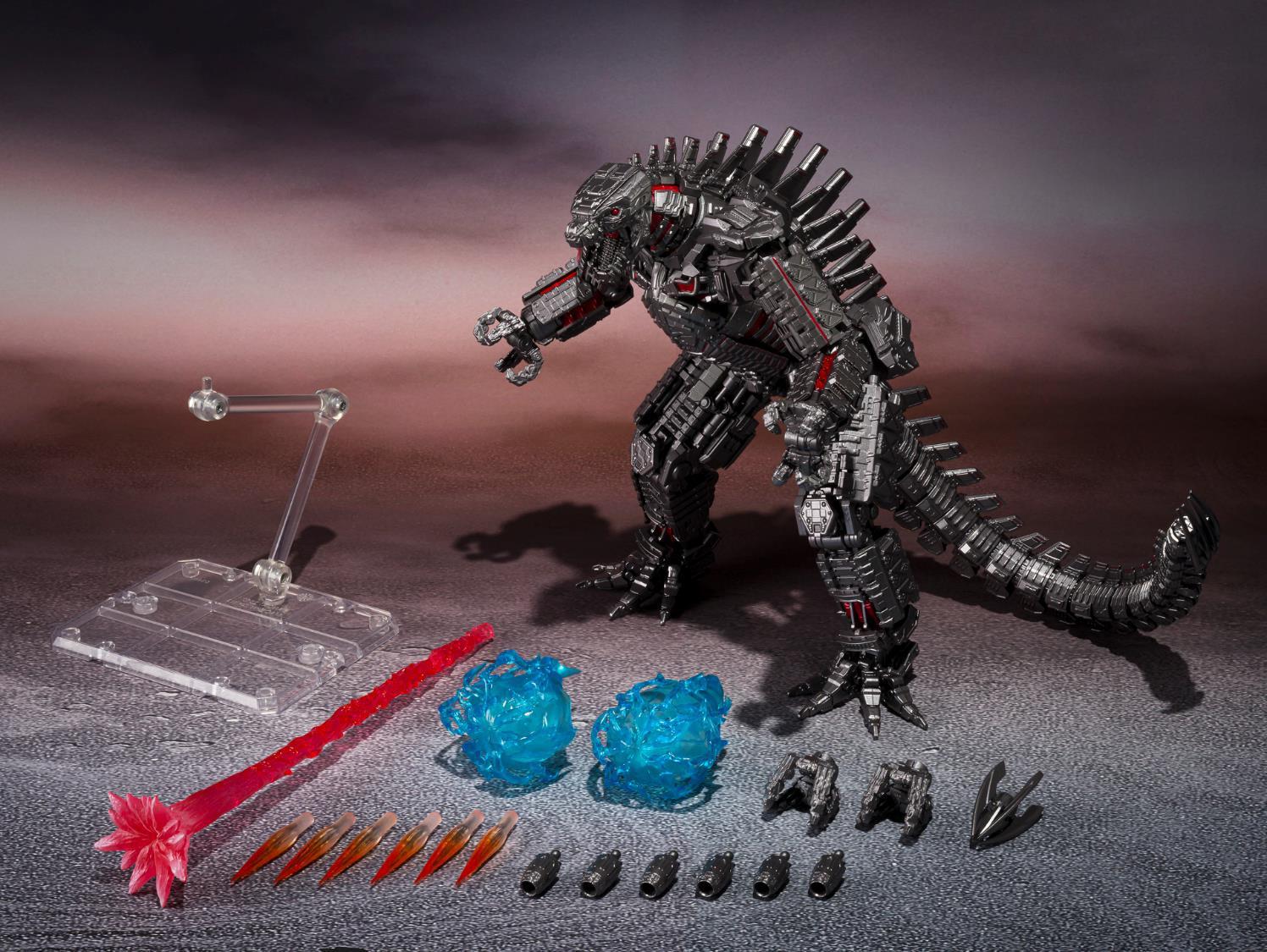 SH MONSTERARTS MECHAGODZILLA FROM GODZILLA VS. KONG [2021]-Figuras-BANDAI-Akibara Xpress