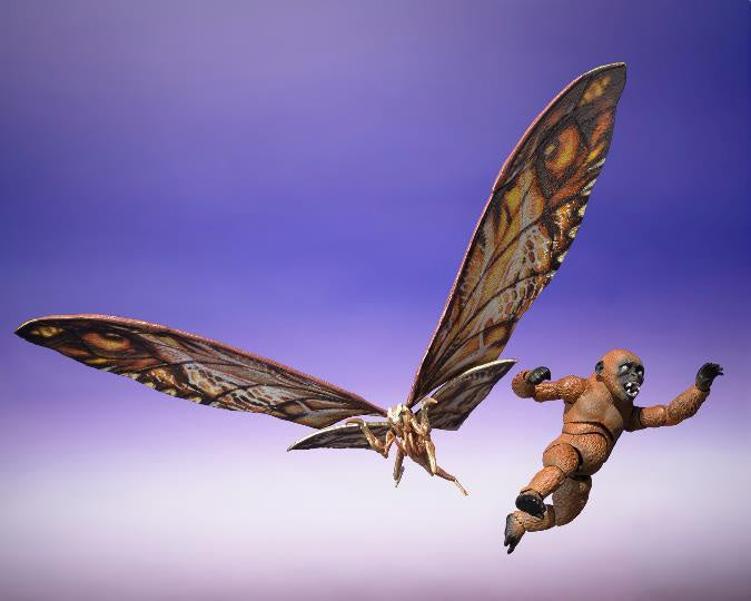 SH MONSTERARTS SUKO & MOTHRA [2024] & OPTION PARTS SET FROM “GODZILLA X KONG: THE NEW EMPIRE”-Figuras-DAM-Akibara Xpress