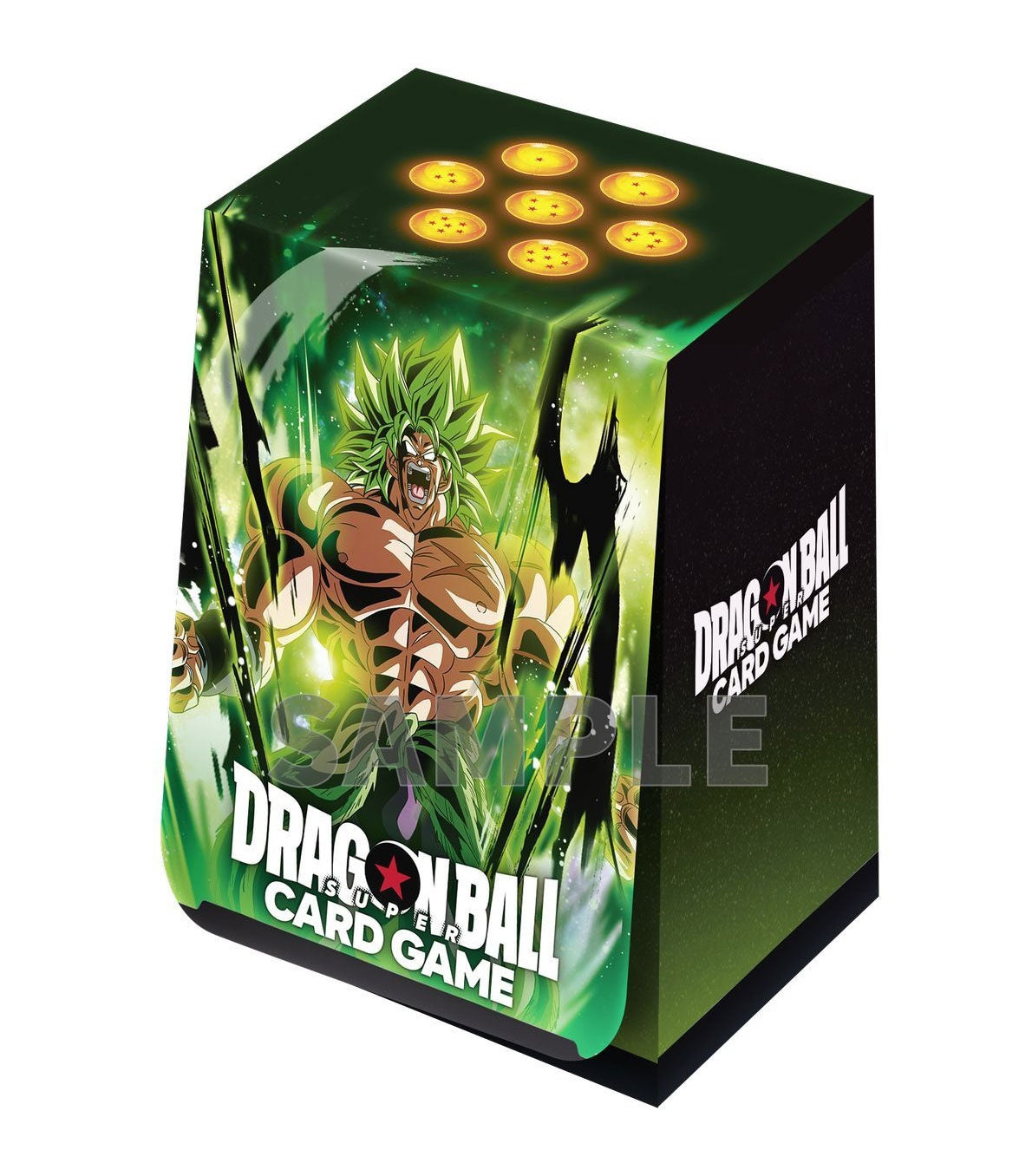 DRAGON BALL TCG FUSION WORLD OFFICIAL CARD CASE AND CARD SLEEVES SET 04 BROLY