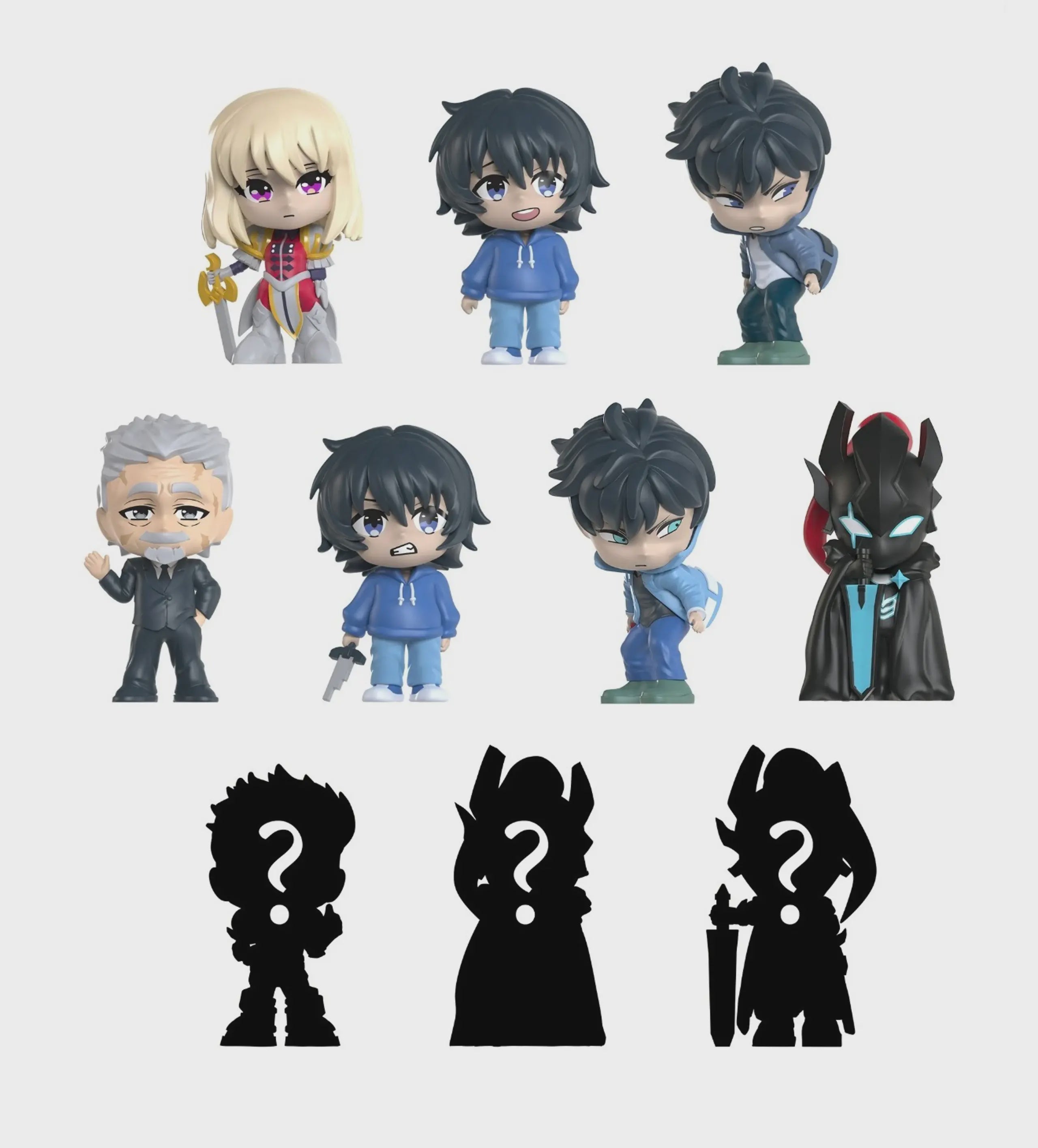 SOLO LEVELING MINI FIGURES-Figuras-Surreal Entertainment-Akibara Xpress