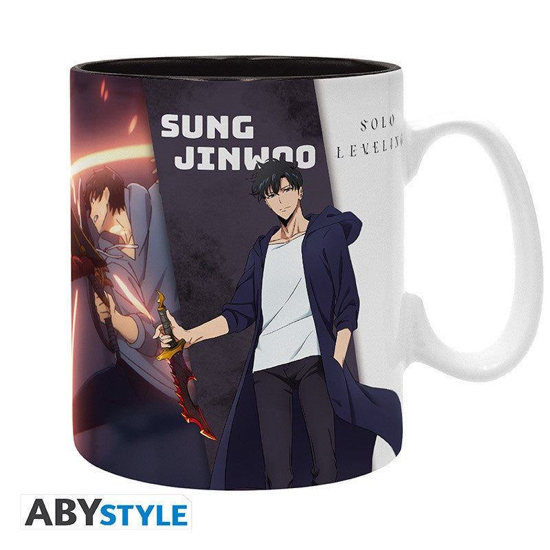 SOLO LEVELING MUG 460 ML JINWOO & IGRIS-Tazas-ABYSTYLE-Akibara Xpress