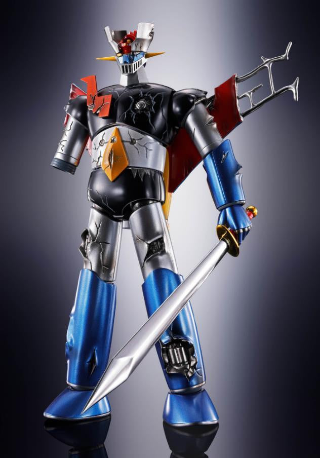 SOUL OF CHOGOKIN GX-105 MAZINGER Z-KAKUMEI SHINKA- DAMAGE VERS-Figuras-BANDAI-Akibara Xpress