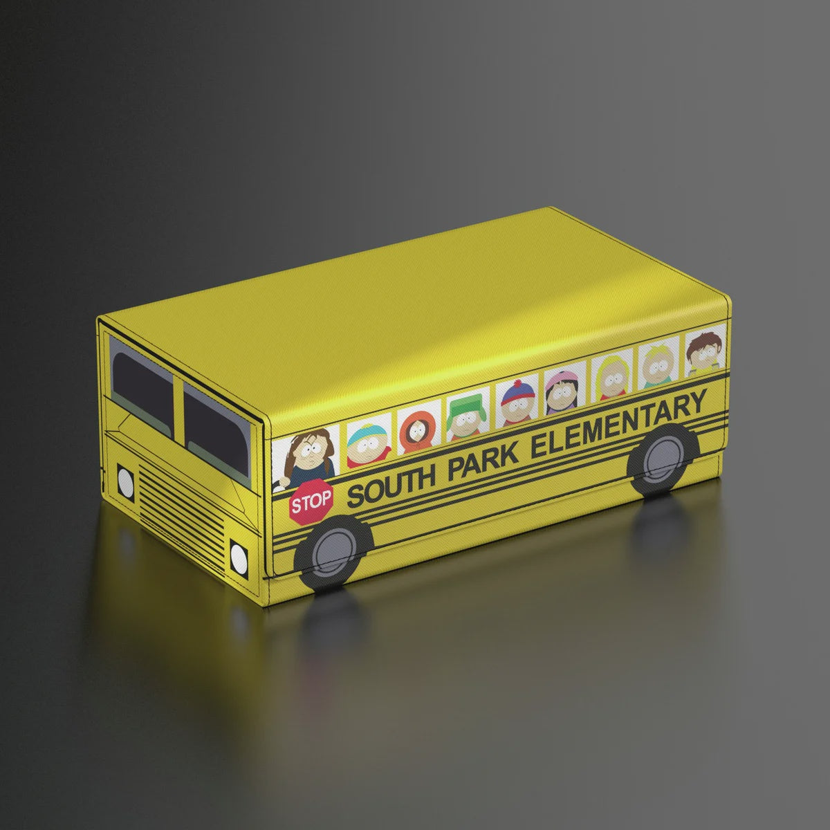 SQUAROES: SOUTH PARK- WAVE I- COLLECTORS CASE "SCHOOL BUS"-TCG-ULTIMATE GUARD-Akibara Xpress
