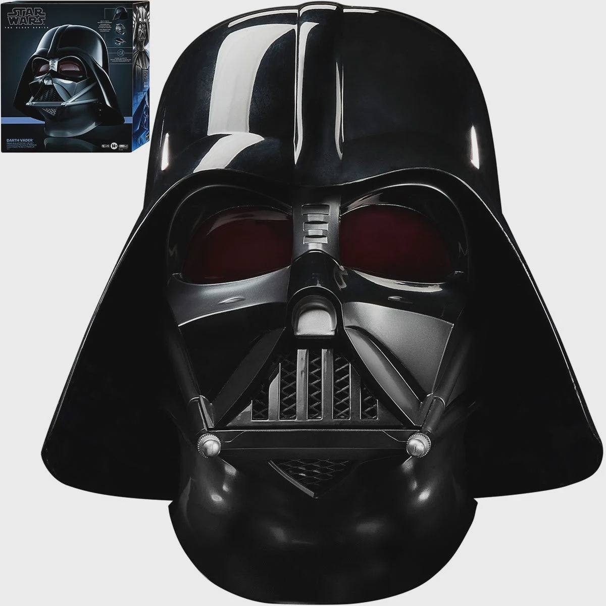 Star Wars The Black Series Darth Vader Premium Electronic Helmet Prop Replica-Figuras-HASBRO-Akibara Xpress