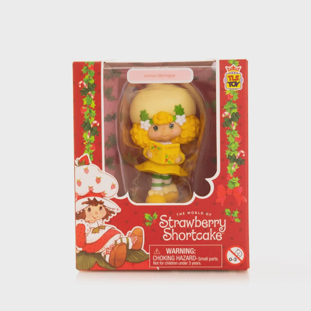 Strawberry Shortcake Winter Season Lemon Meringue Cheebee 2 1/2-Inch Mini-Figure-Figuras-TLS TOY-Akibara Xpress