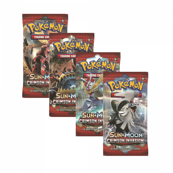 POKEMON TCG SOL Y LUNA INVASION CARMESI