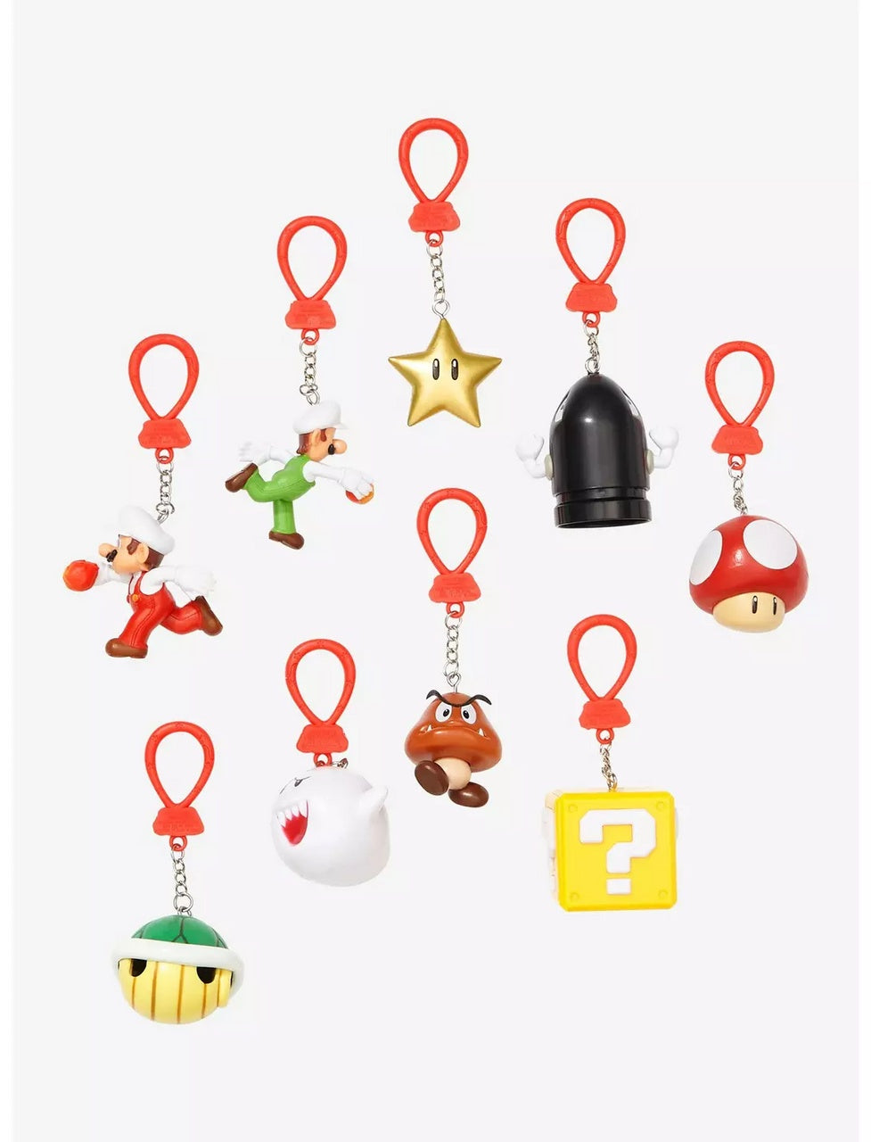SUPER MARIO FIGURE HANGERS S2 BLIND PACK-Llaveros-Surreal Entertainment-Akibara Xpress