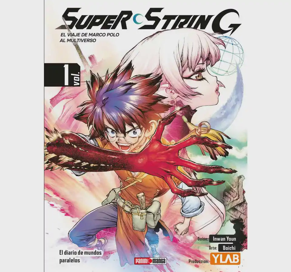 SUPER STRING N.1-Mangas Panini-PANINI-Akibara Xpress
