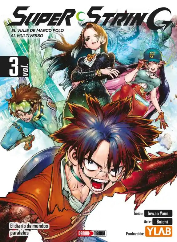SUPER STRING N.3-Mangas Panini-PANINI-Akibara Xpress