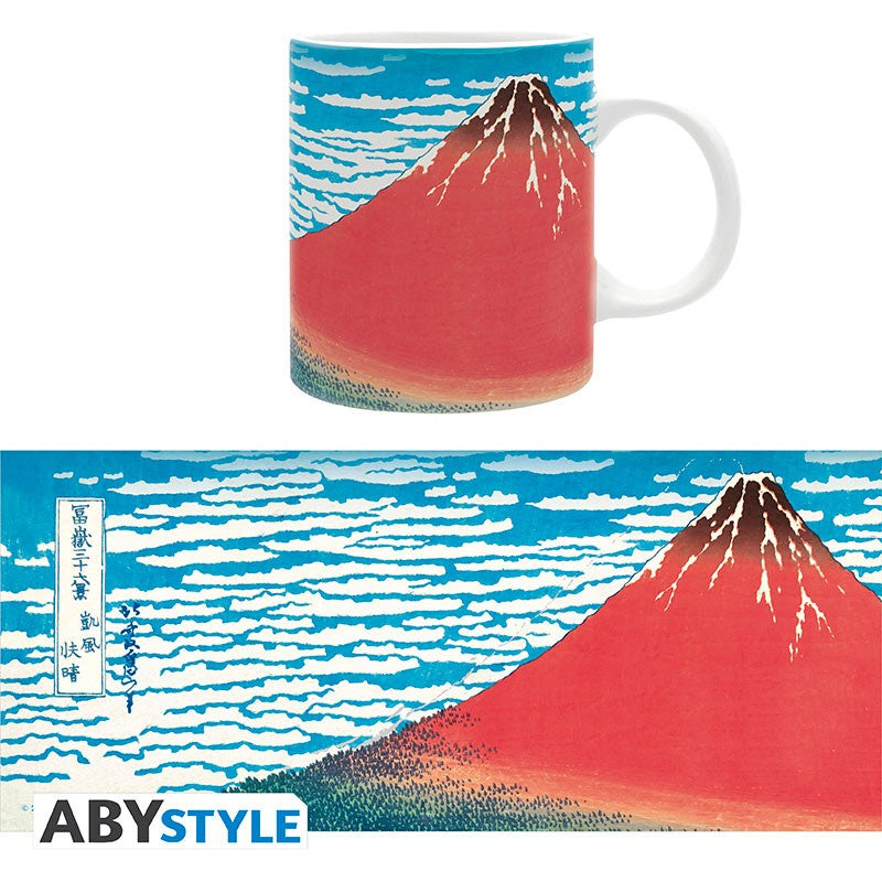 TAZA RED FUJI 320 ML-Tazas-ABYSTYLE-Akibara Xpress