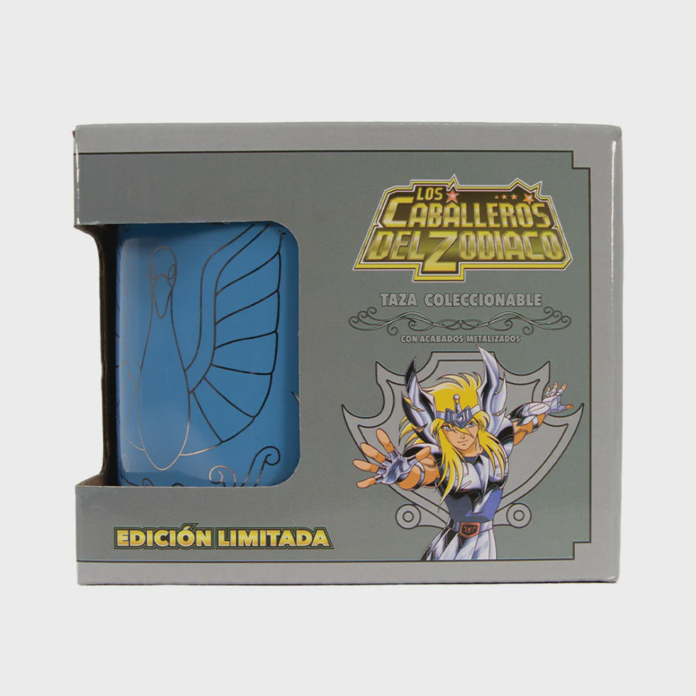 TAZA CABALLEROS DEL ZODIACO HYOGA CISNE