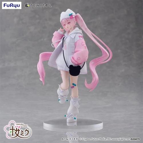 TENITOL SAKURA MIKU COOL STYLE PETIT-Figuras-FURYU-Akibara Xpress