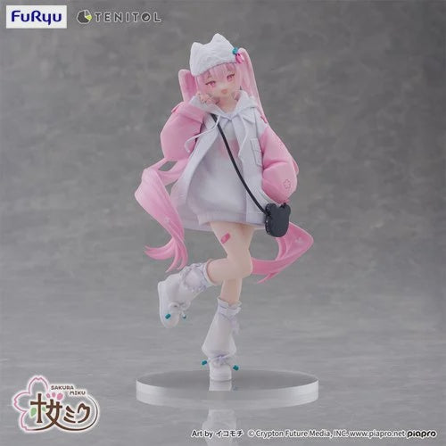 TENITOL SAKURA MIKU COOL STYLE PETIT-Figuras-FURYU-Akibara Xpress