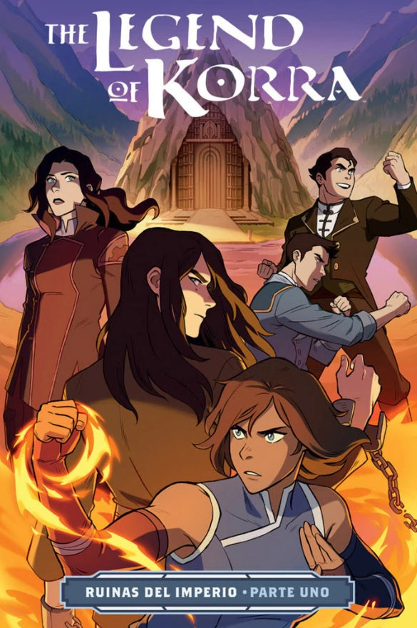 THE LEGEND OF KORRA RUINAS DEL IMPERIO 1-Mangas Kamite-Manga Kamite-Akibara Xpress