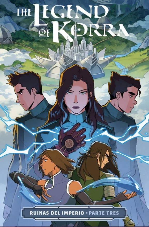 THE LEGEND OF KORRA RUINAS DEL IMPERIO 3-Mangas Kamite-Manga Kamite-Akibara Xpress