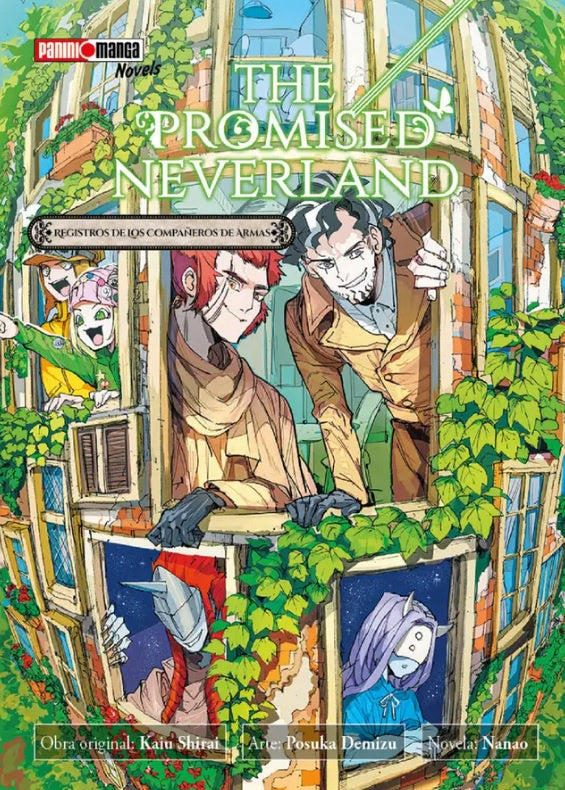 THE PROMISED NEVERLAND REGISTROS DE LOS COMPAÑEROS DE ARMAS-Mangas Panini-PANINI-Akibara Xpress