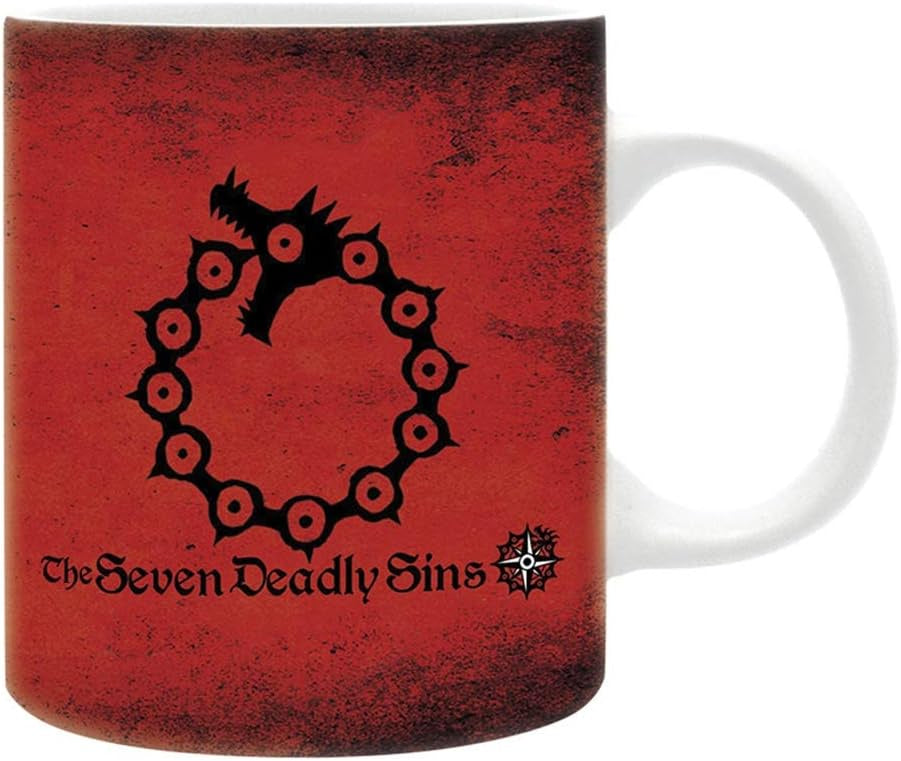 THE SEVEN DEADLY SINS EMBLEMS TAZA-Tazas-ABYSTYLE-Akibara Xpress