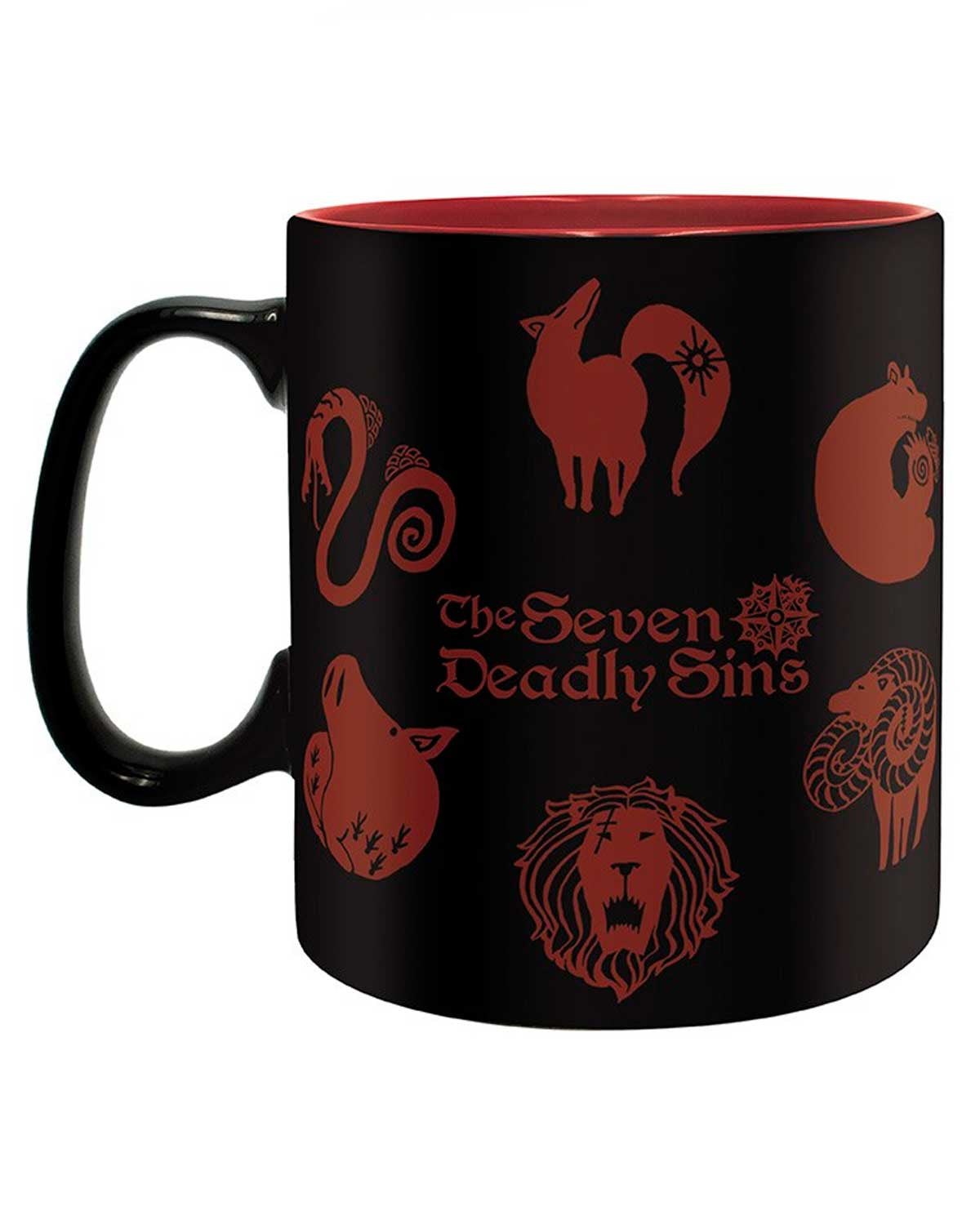 THE SEVEN DEADLY SINS - Symbols Mug, 16 oz-Tazas-ABYSTYLE-Akibara Xpress
