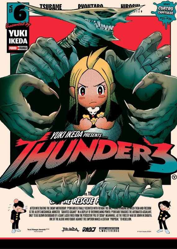 THUNDER 3 N.6-Mangas Panini-PANINI-Akibara Xpress