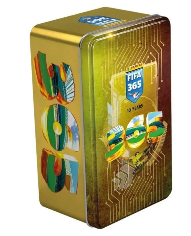 TIN DORADA MAS 7 SOBRES  FIFA ADRENALYN 365 2025 TCG