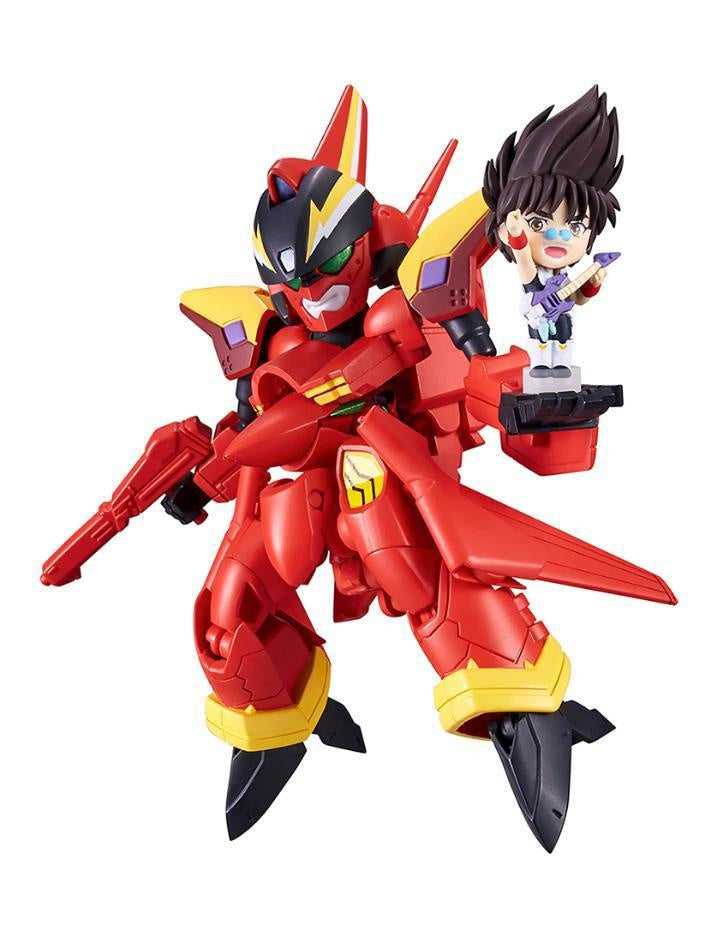 TINY SESSION VF-19 CUSTOM FIRE VALKYRIE with BASARA NEKKI-Figuras-BANDAI-Akibara Xpress