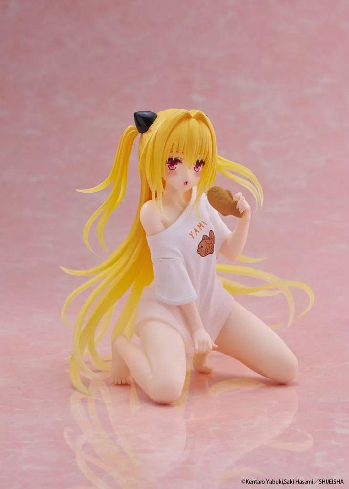 TO LOVE RU DARKNESS DESKTOP CUTE FIGURE GOLDEN DARKNESS (ROOMWEAR VER)-Figuras-Taito-Akibara Xpress