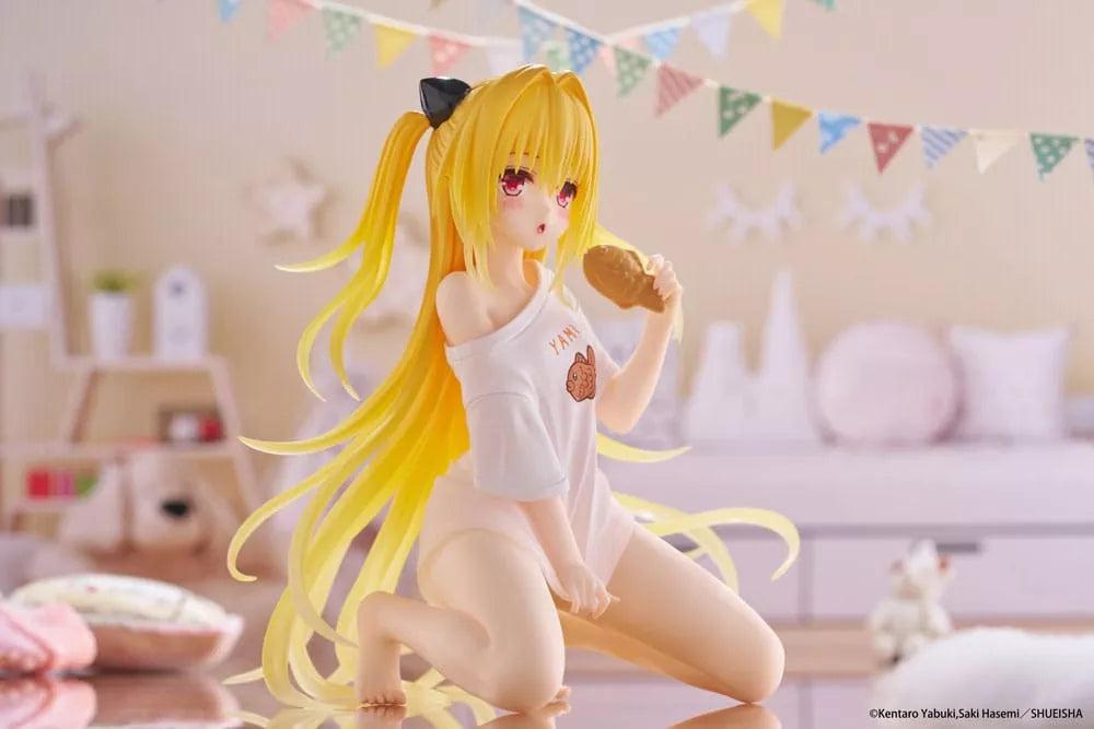TO LOVE RU DARKNESS DESKTOP CUTE FIGURE GOLDEN DARKNESS (ROOMWEAR VER)-Figuras-Taito-Akibara Xpress