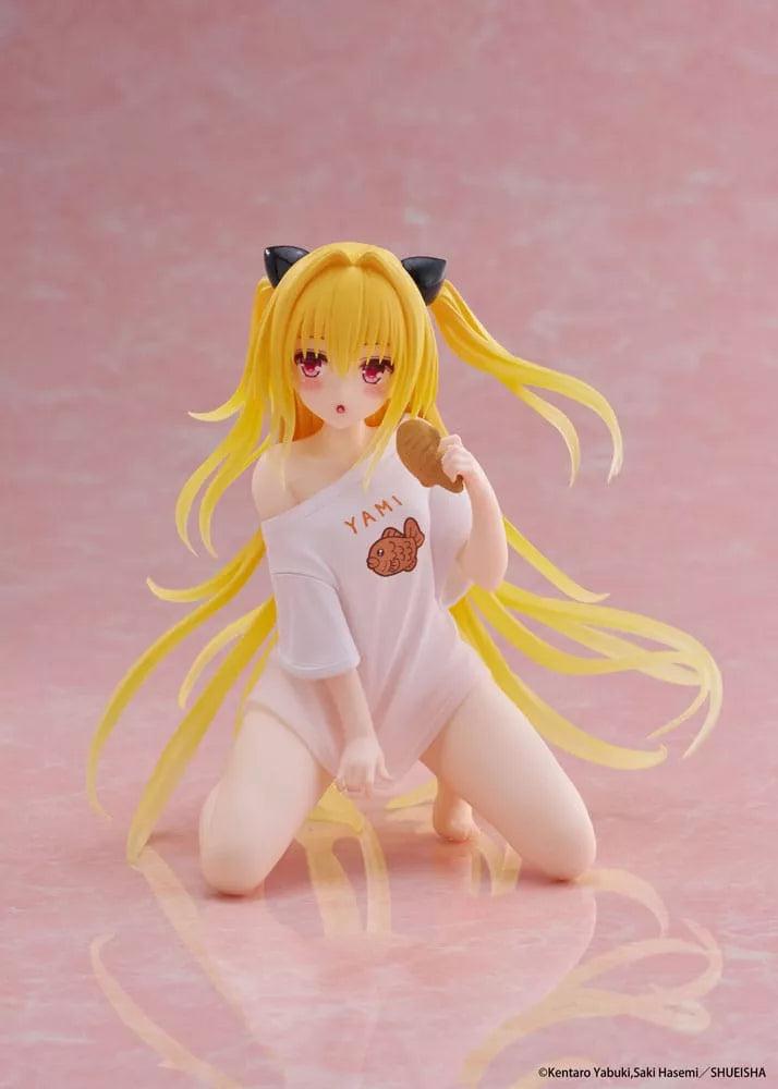 TO LOVE RU DARKNESS DESKTOP CUTE FIGURE GOLDEN DARKNESS (ROOMWEAR VER)-Figuras-Taito-Akibara Xpress