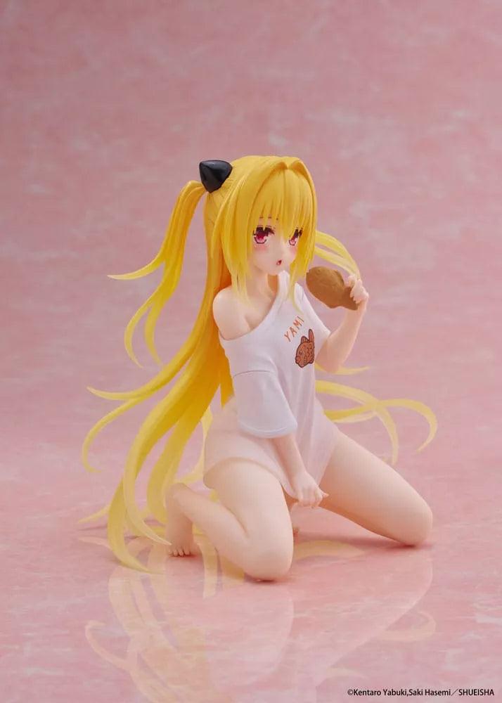 TO LOVE RU DARKNESS DESKTOP CUTE FIGURE GOLDEN DARKNESS (ROOMWEAR VER)-Figuras-Taito-Akibara Xpress