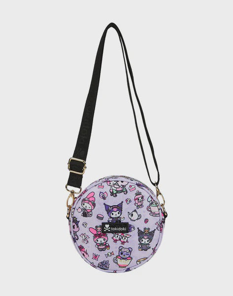 TOKIDOKI X KUROMI & MY MELODY GARDEN PARTY ROUND SMALL CROSSBODY