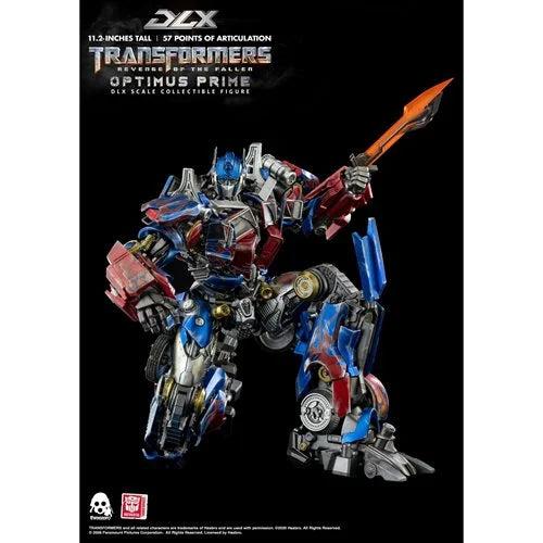 TRANSFORMERS: REVENGE OF THE FALLEN OPTIMUS PRIME DLX ACTION FIGURE-Figuras-THREE ZERO-Akibara Xpress