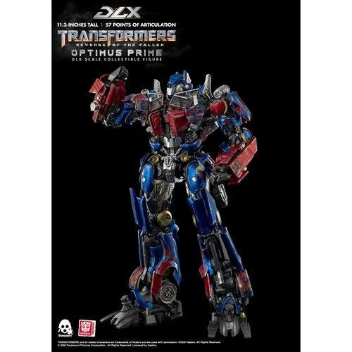 TRANSFORMERS: REVENGE OF THE FALLEN OPTIMUS PRIME DLX ACTION FIGURE-Figuras-THREE ZERO-Akibara Xpress