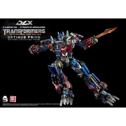 TRANSFORMERS: REVENGE OF THE FALLEN OPTIMUS PRIME DLX ACTION FIGURE-Figuras-THREE ZERO-Akibara Xpress