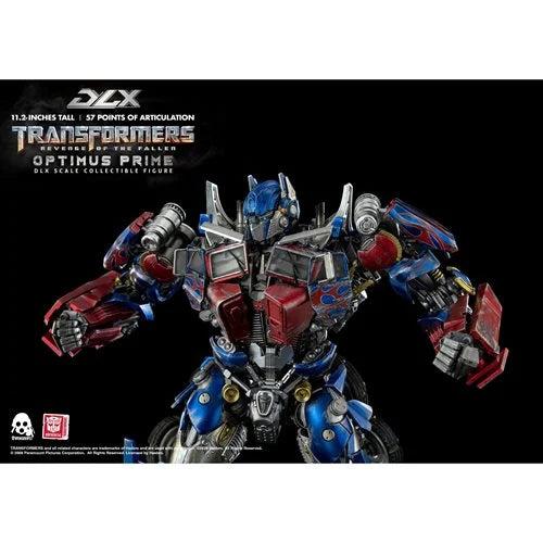 TRANSFORMERS: REVENGE OF THE FALLEN OPTIMUS PRIME DLX ACTION FIGURE-Figuras-THREE ZERO-Akibara Xpress