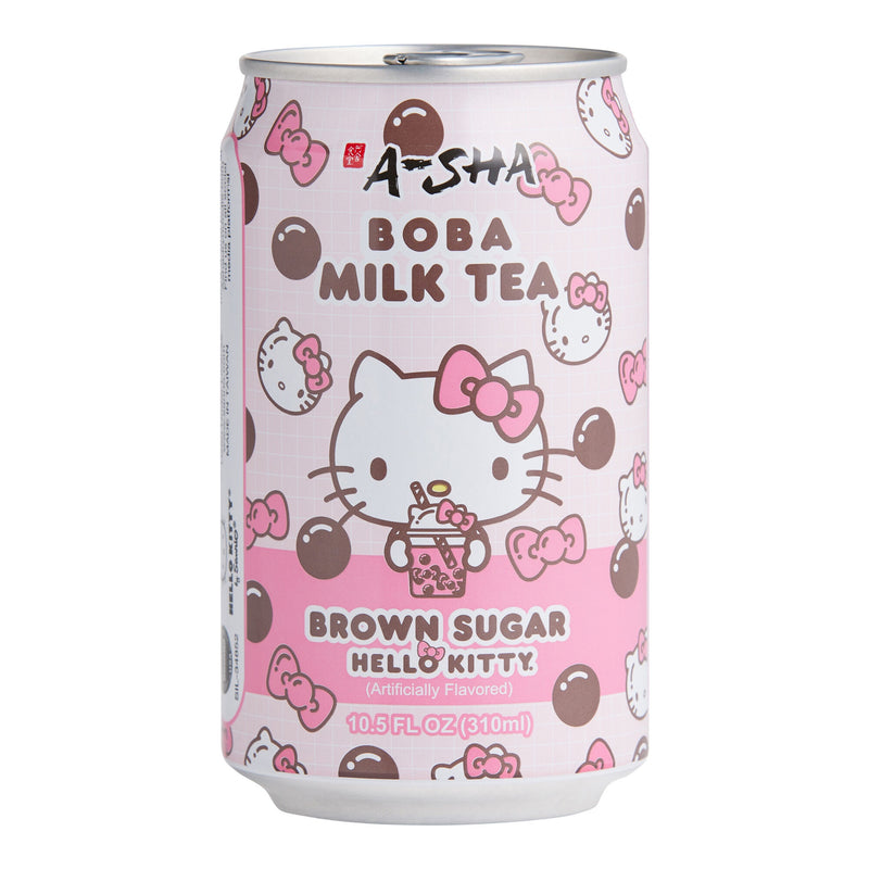 ASHA Hello Kitty Boba Milk Tea Brown Sugar Flavor 310ml