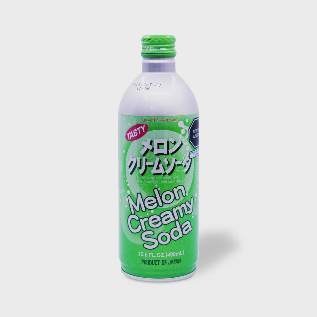 UCC Melon Creamy Soda 490ml-Alimentos-Asian Food-Akibara Xpress