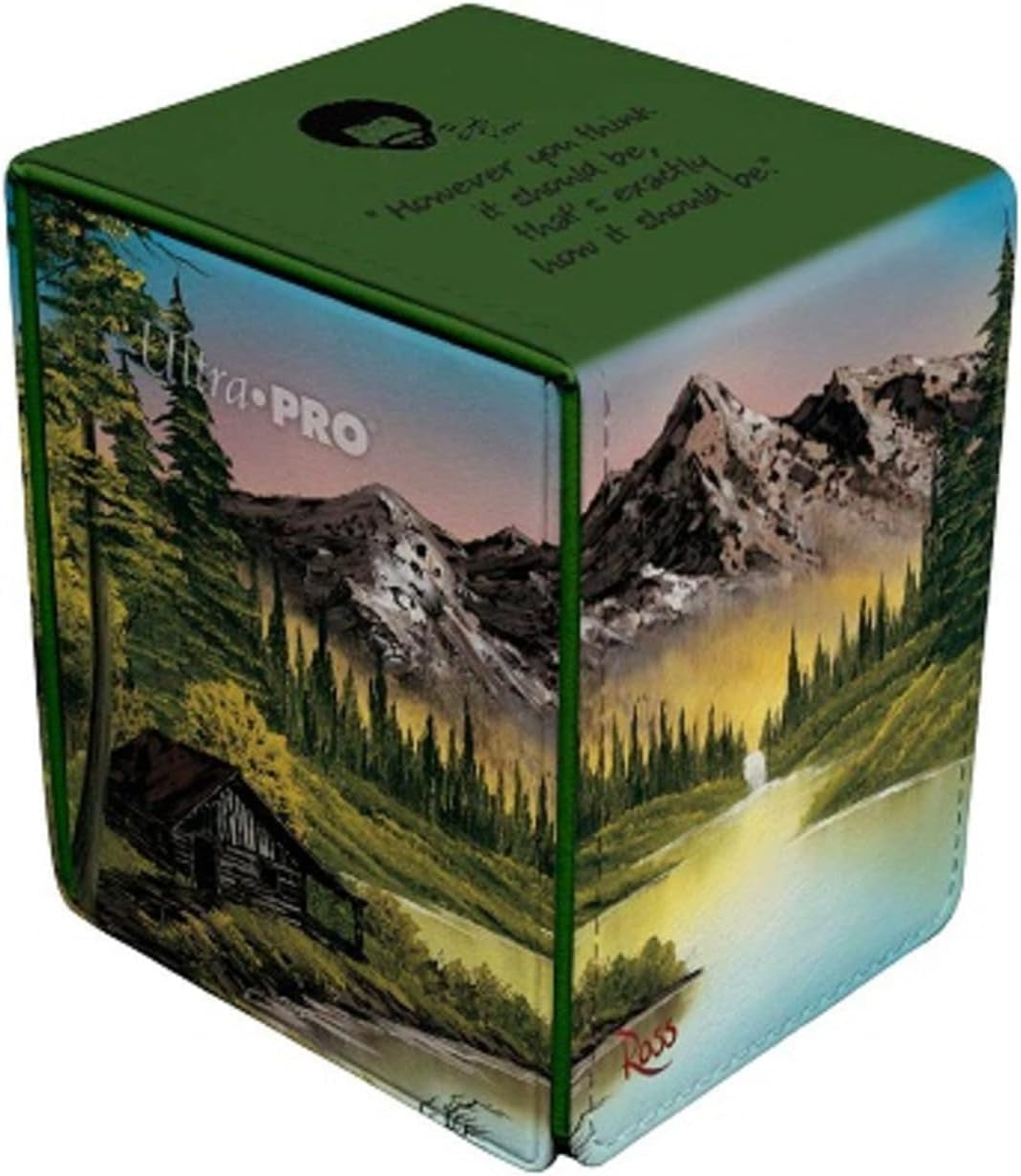 ULTRA PRO BOB ROSS MOUNTAIN RETREAT ALCOVE FLIP-TCG-Juegos de Mesa-Akibara Xpress