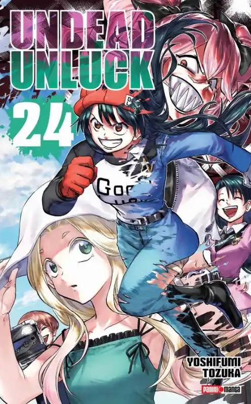 UNDEAD UNLUCK N.24-Mangas Panini-PANINI-Akibara Xpress