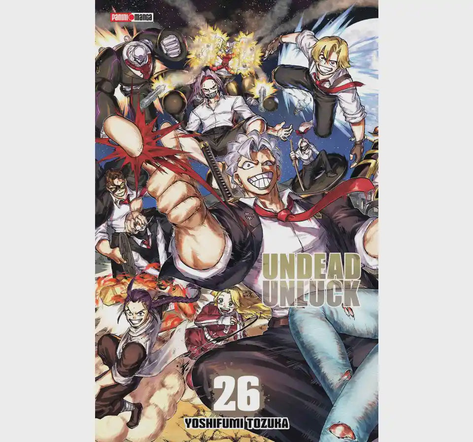 UNDEAD UNLUCK N.26-Mangas Panini-PANINI-Akibara Xpress