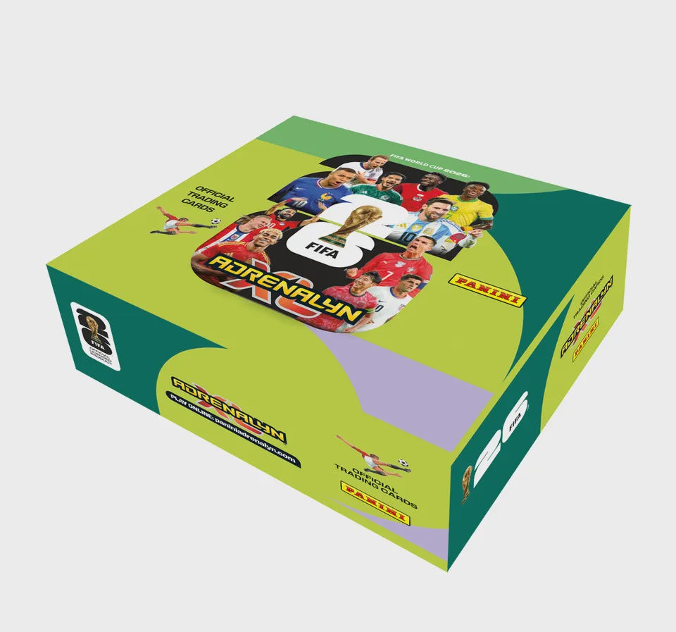 WORLD CUP 2026 TCG CAJA 24 SOBRES ADRENALYN XL-Comics-PANINI-Akibara Xpress