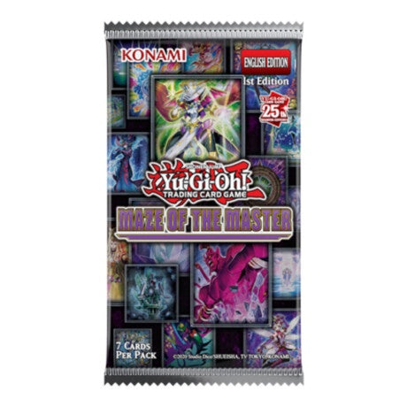 YU GI OH TCG MAZE OF THE MASTER BOOSTER INGLES