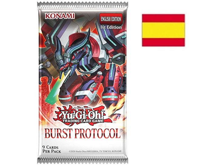YU GI OH TCG BURST PROTOCOL BOOSTER ESPANOL-TCG-Juegos de Mesa-Akibara Xpress