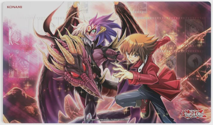 YU GI OH TCG JADEN Y YUBEL GAME MAT-TCG-Juegos de Mesa-Akibara Xpress