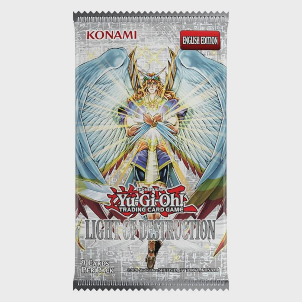 YU GI OH TCG LIGHT OF DESTRUCTION BOOSTER INGLES-TCG-Juegos de Mesa-Akibara Xpress