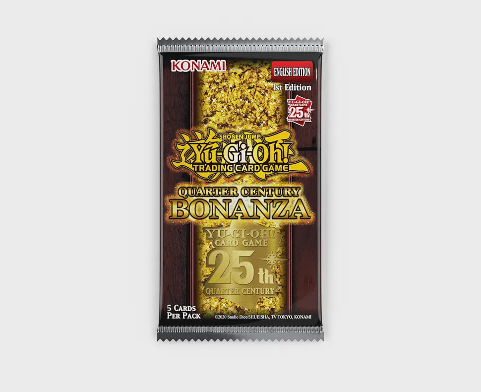 YU GI OH TCG QUARTER CENTURY BONANZA BOOSTER ESPAÑOL-TCG-Juegos de Mesa-Akibara Xpress