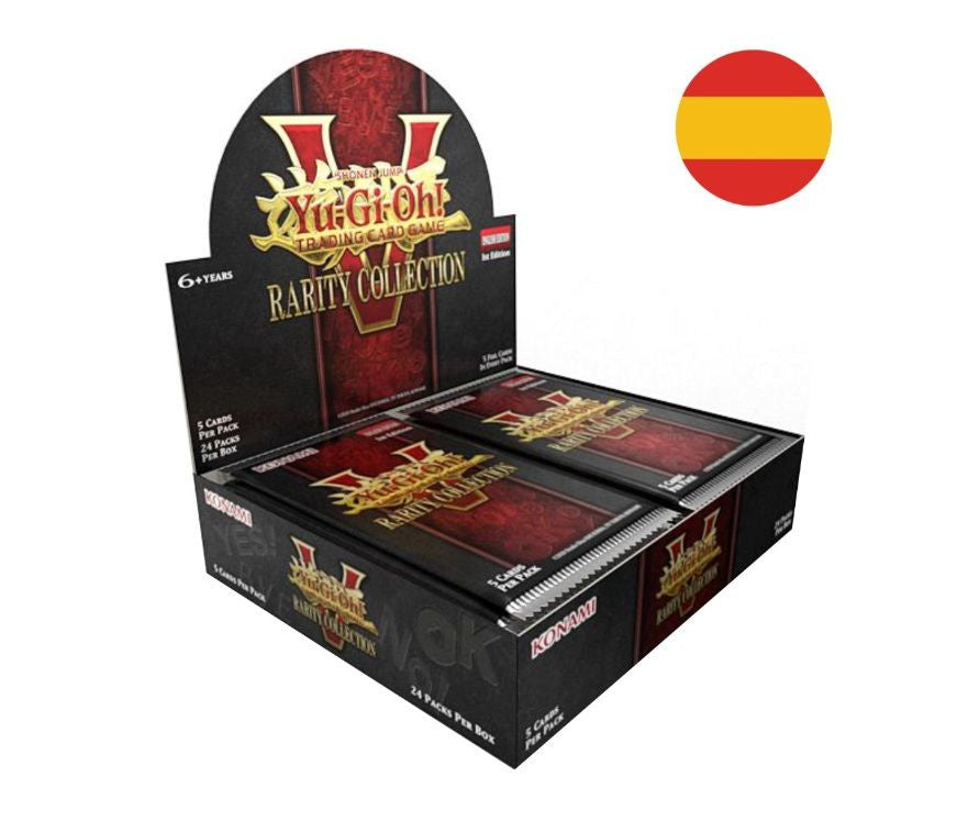 YU GI OH TCG RARITY COLLECTION V BOOSTER DISPLAY ESPANOL-TCG-Juegos de Mesa-Akibara Xpress